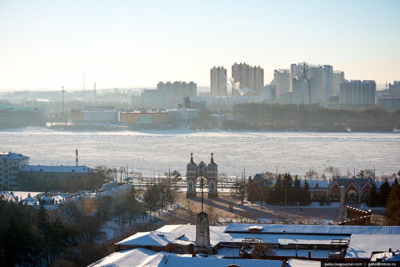 Blagoveshchensk desde arriba