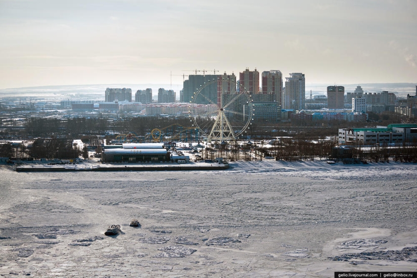 Blagoveshchensk desde arriba