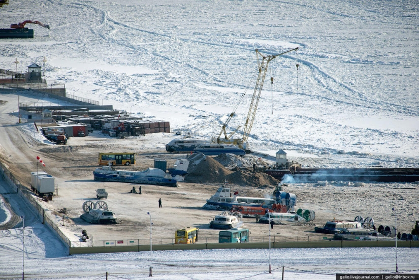 Blagoveshchensk desde arriba