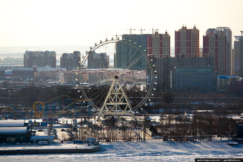 Blagoveshchensk desde arriba