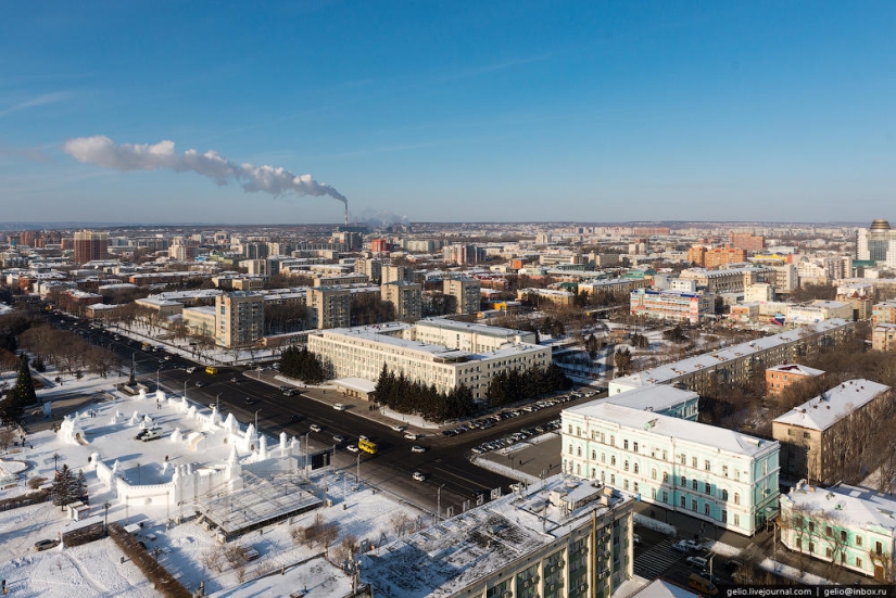 Blagoveshchensk desde arriba