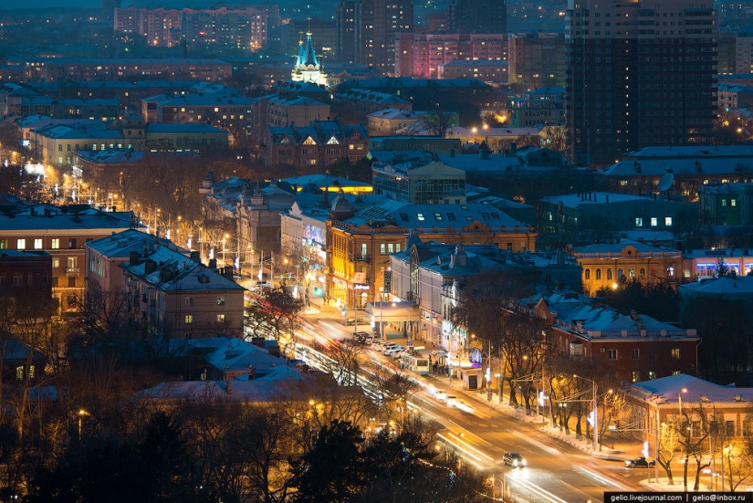 Blagoveshchensk desde arriba