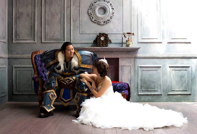 Boda al estilo de World of Warcraft