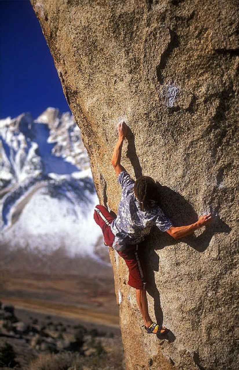 Breathtaking photos of rock climbers