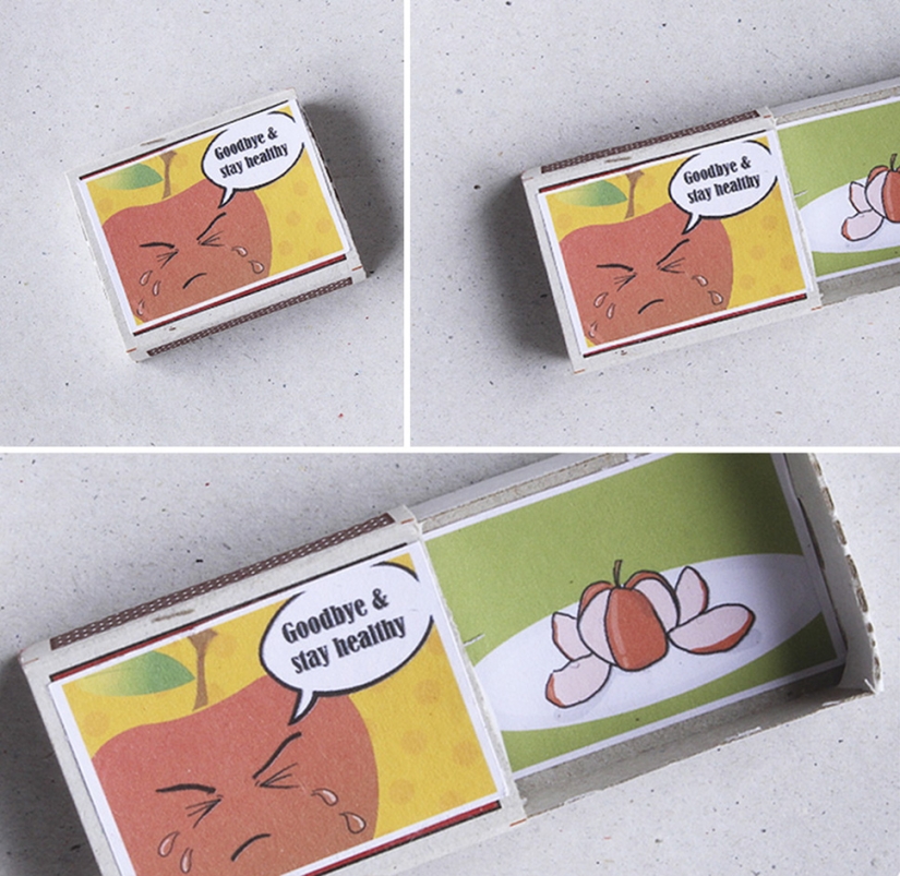 Ábrelo y descúbrelo: cajas de cerillas con sorpresa