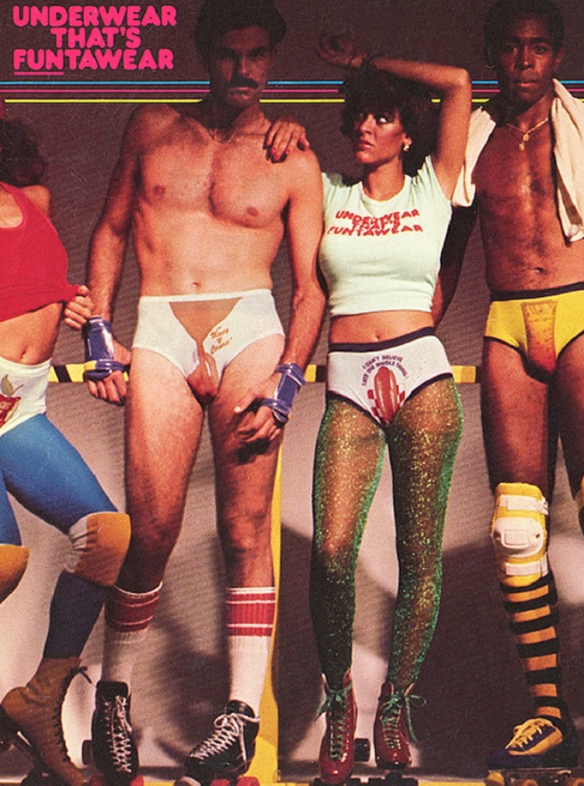 Bright color, indecent cut, daring cage and unthinkable flare: men&#39;s fashion in the 70s