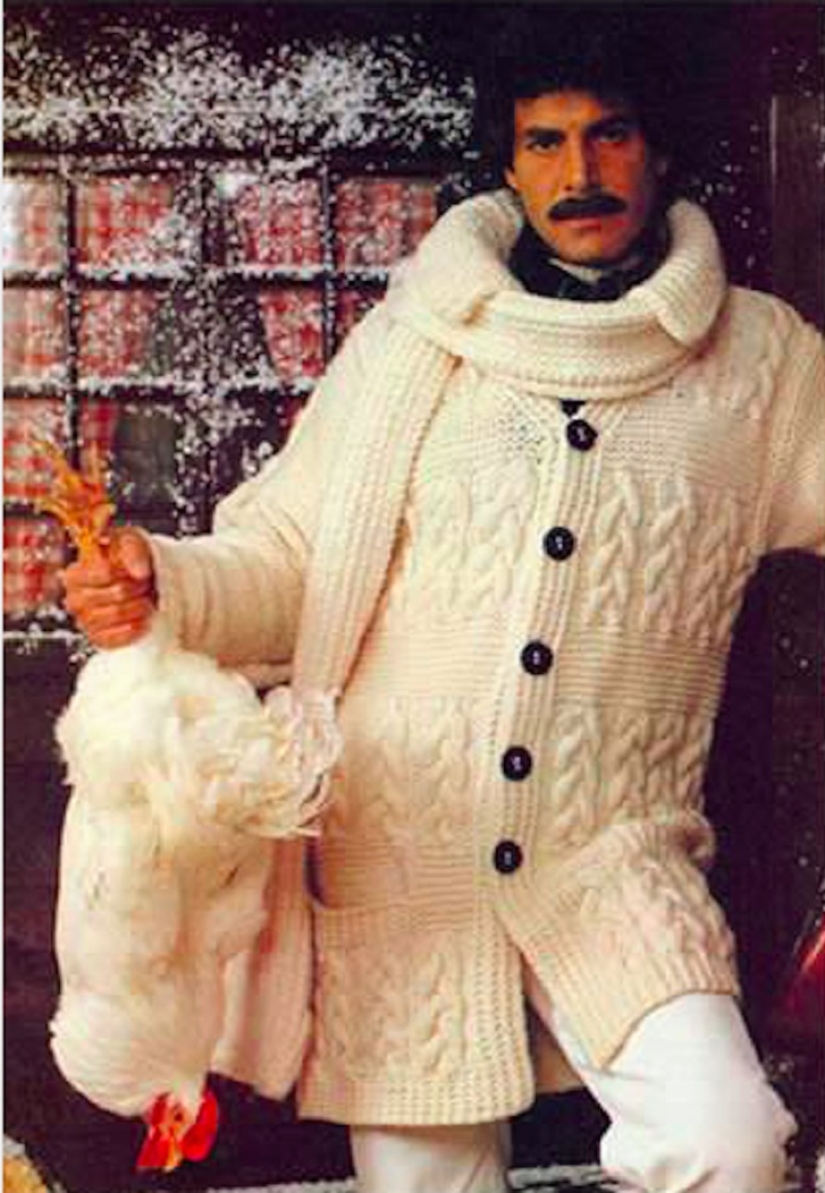 Bright color, indecent cut, daring cage and unthinkable flare: men&#39;s fashion in the 70s