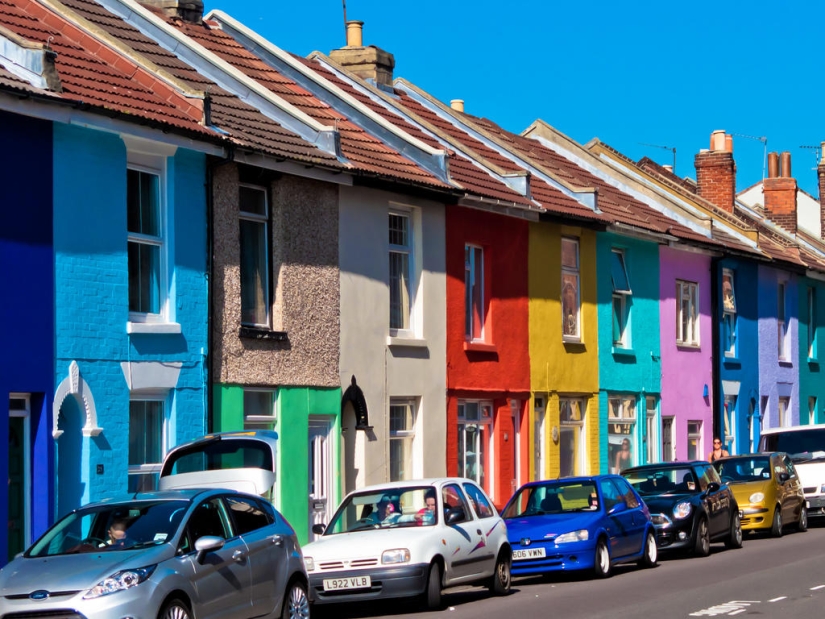 Bright houses from around the world