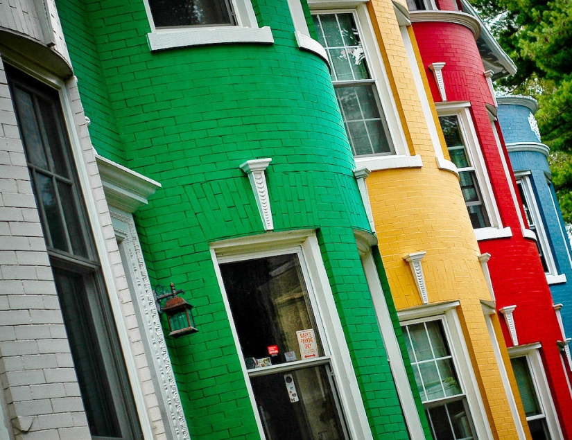 Bright houses from around the world