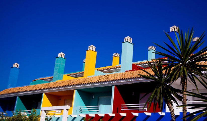 Bright houses from around the world