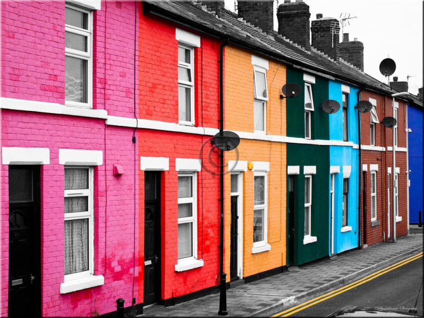 Bright houses from around the world