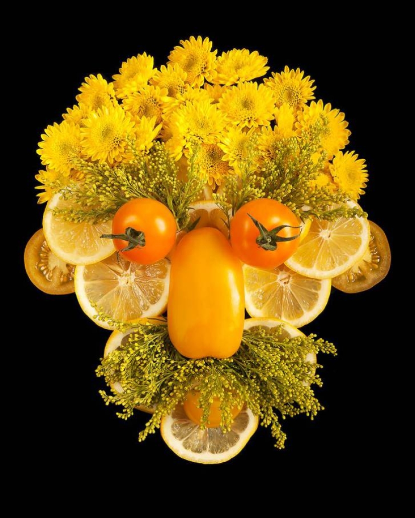 Bright portraits of lush greenery and fresh produce Bright portraits of lush greenery and fresh produce