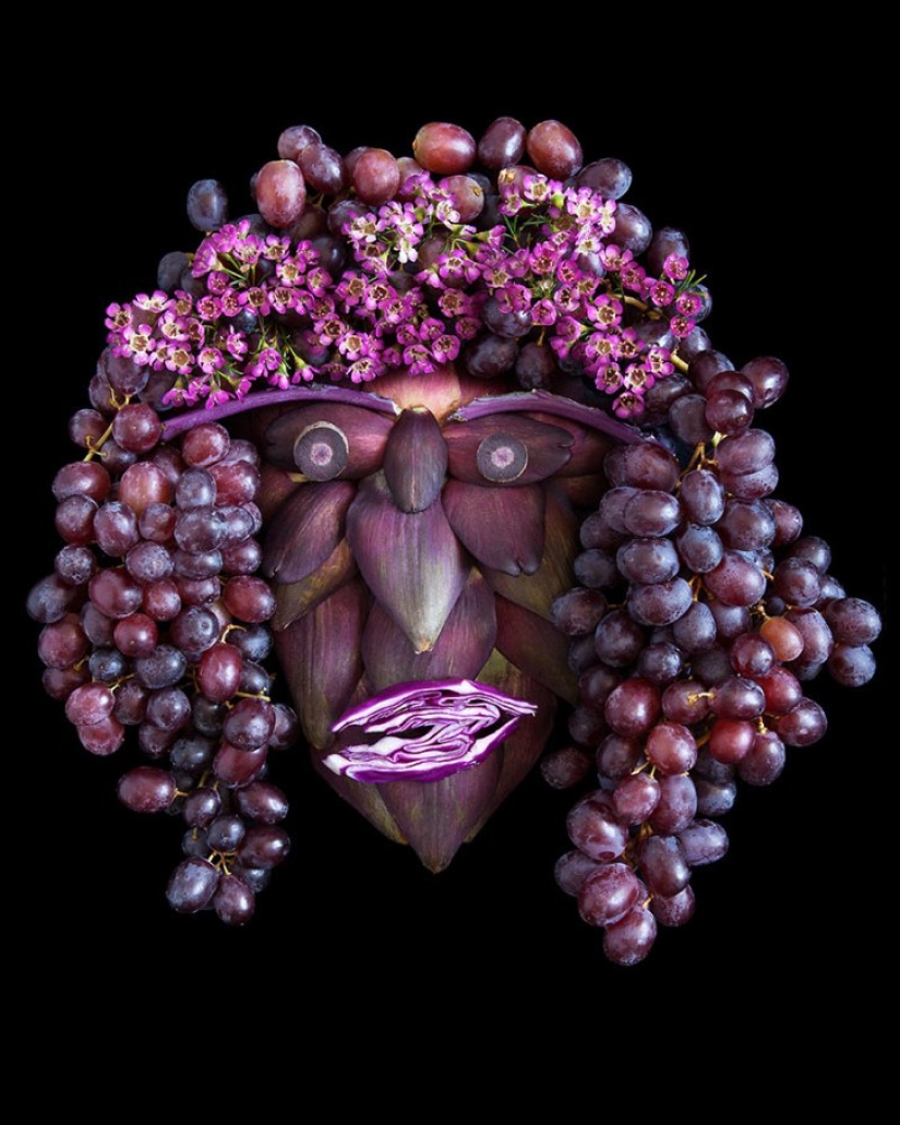 Bright portraits of lush greenery and fresh produce Bright portraits of lush greenery and fresh produce