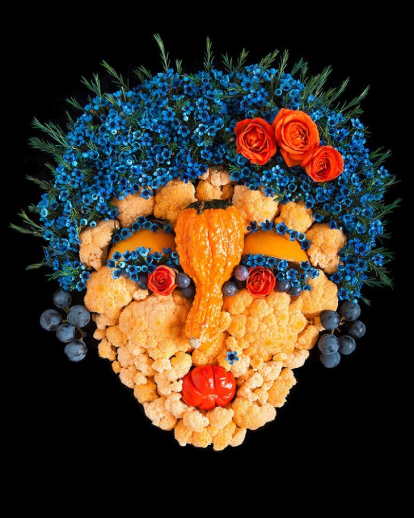 Bright portraits of lush greenery and fresh produce Bright portraits of lush greenery and fresh produce