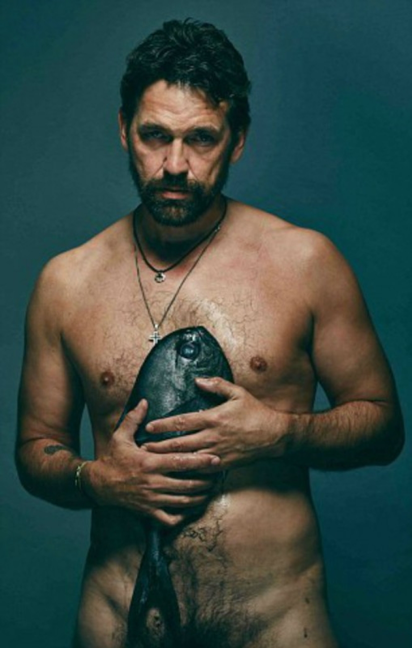 British celebrities undress in defense of the herring