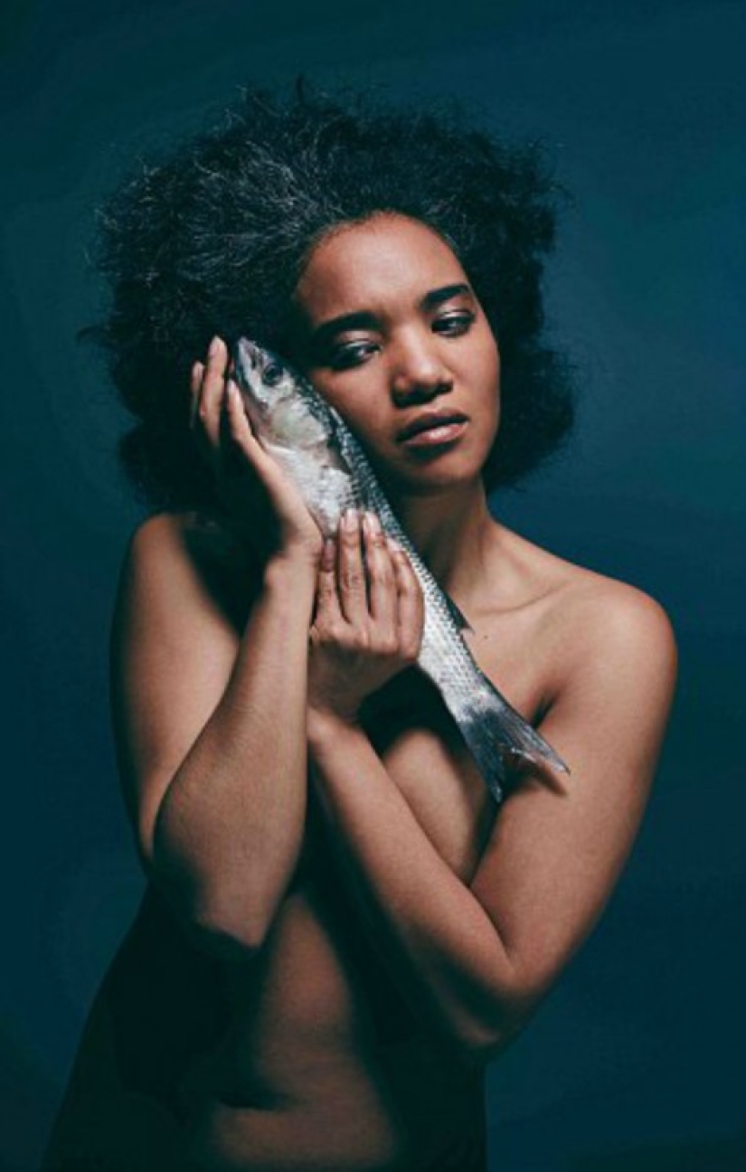 British celebrities undress in defense of the herring