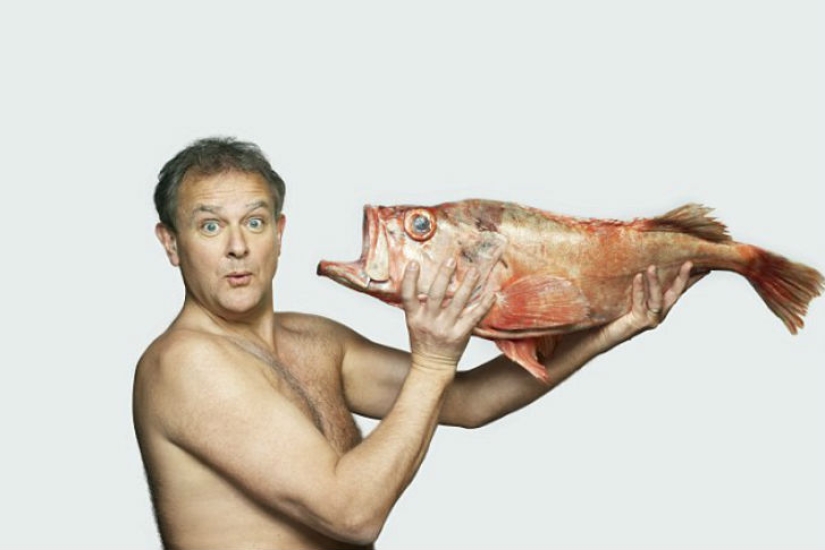British celebrities undress in defense of the herring