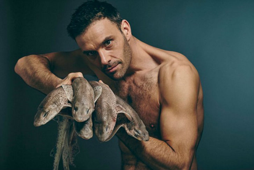 British celebrities undress in defense of the herring
