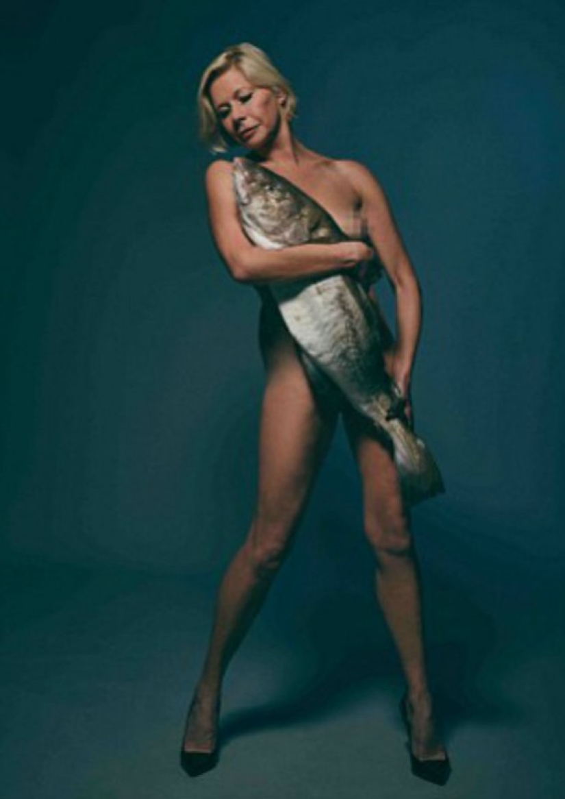 British celebrities undress in defense of the herring
