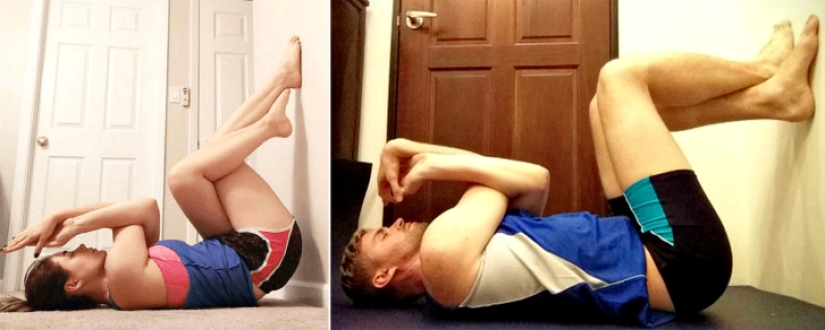 Brother parodied photos of twin sister with the help of a cat Brother parodied photos of twin sister with the help of a cat