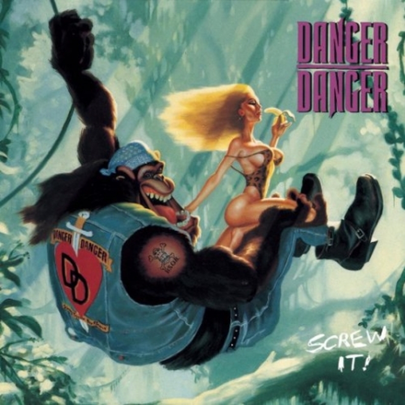 Brutal heavy metal and its trash album covers