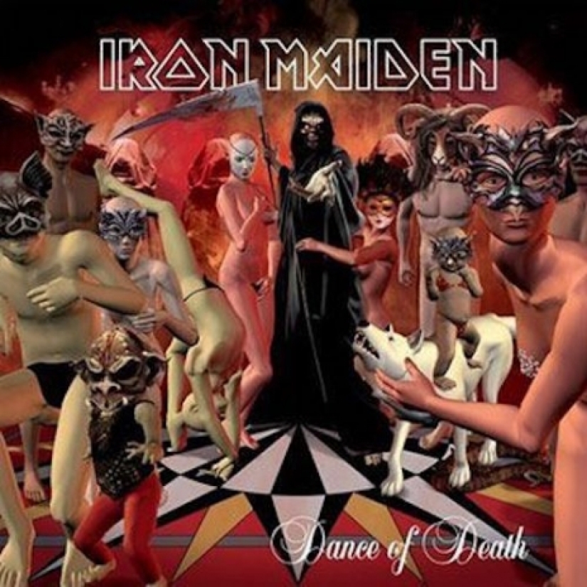 Brutal heavy metal and its trash album covers