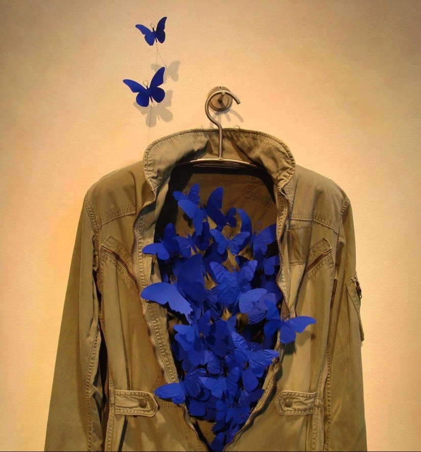 Butterflies as art
