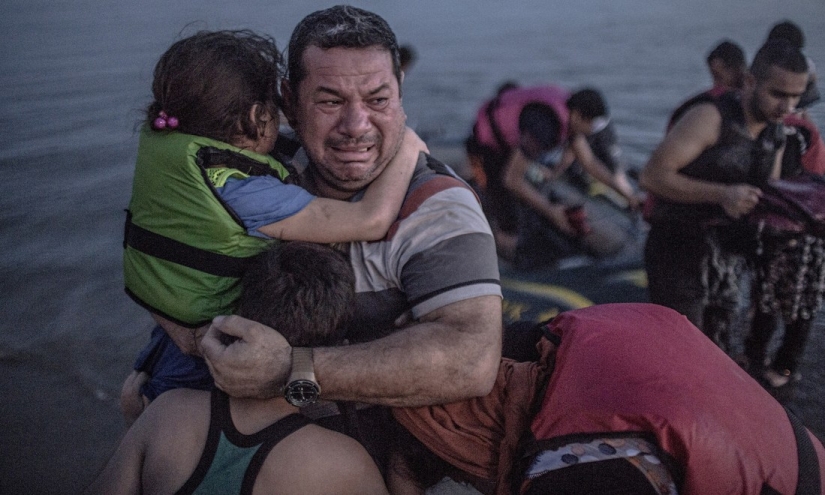 Camino difícil y peligroso de los refugiados a Europa