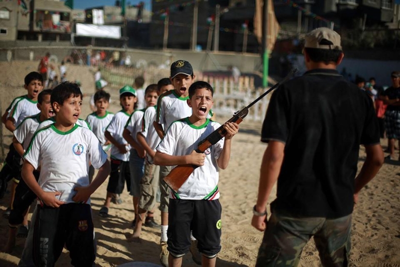 Campamento de pioneros de la Jihad Islámica