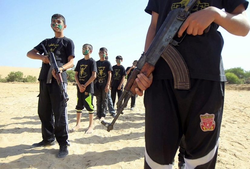 Campamento de pioneros de la Jihad Islámica