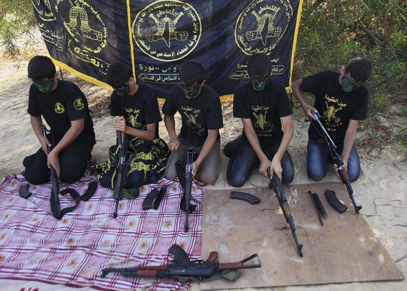 Campamento de pioneros de la Jihad Islámica