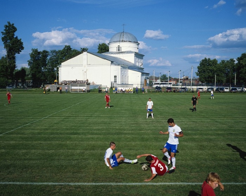 Campos de clubes de fútbol amateur rusos