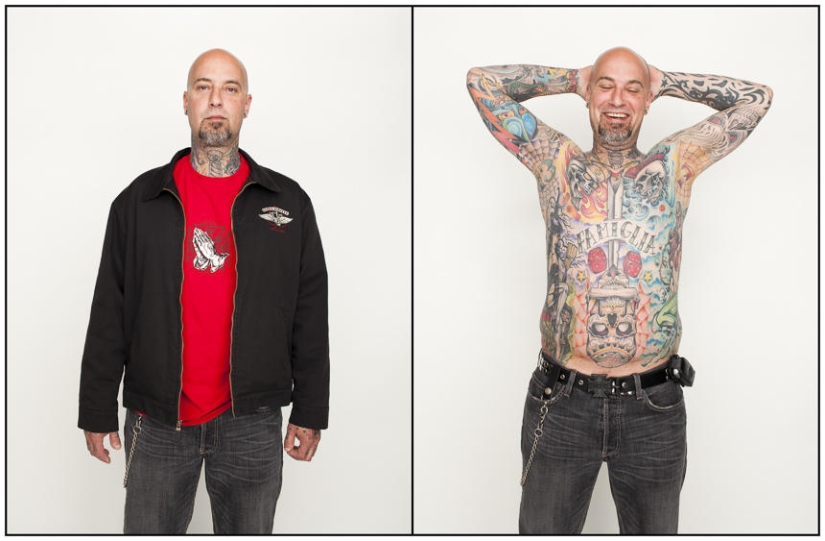 Canadienses pintados: ¿Qué hay debajo de la ropa?