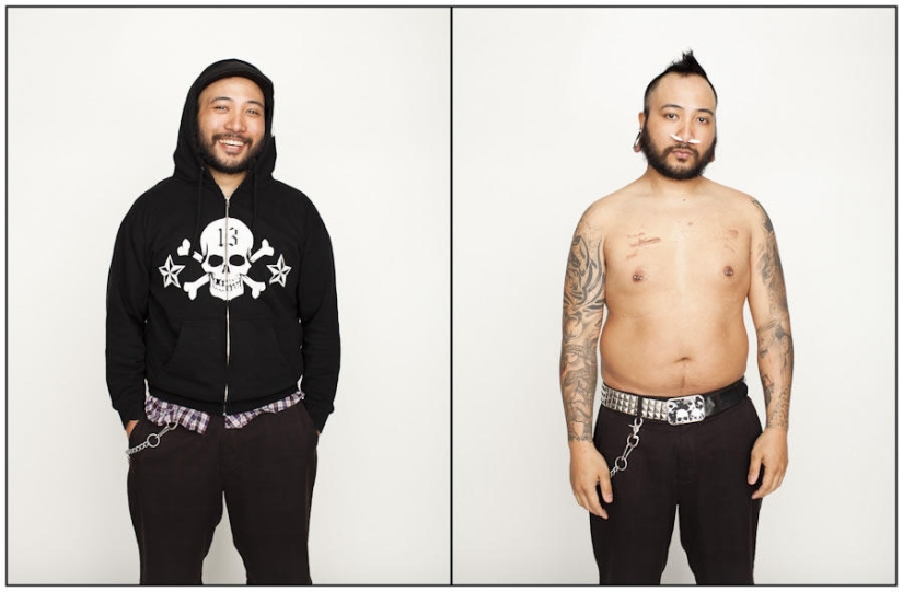 Canadienses pintados: ¿Qué hay debajo de la ropa?