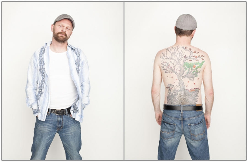 Canadienses pintados: ¿Qué hay debajo de la ropa?