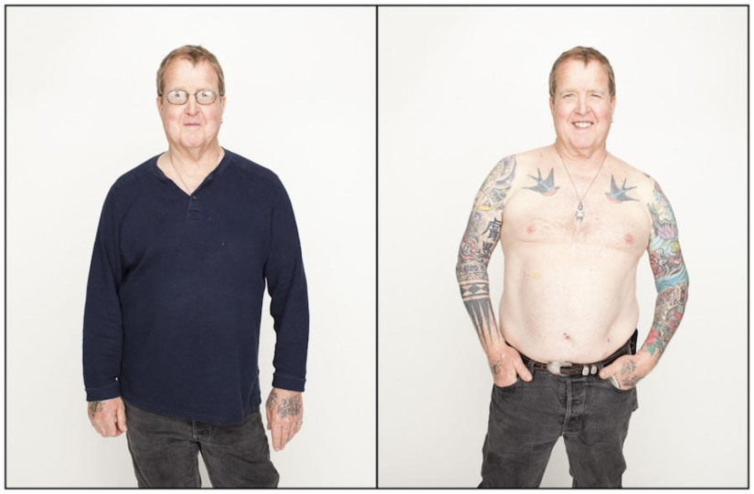 Canadienses pintados: ¿Qué hay debajo de la ropa?