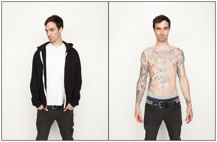 Canadienses pintados: ¿Qué hay debajo de la ropa?