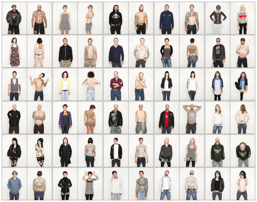 Canadienses pintados: ¿Qué hay debajo de la ropa?