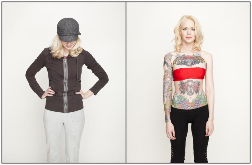 Canadienses pintados: ¿Qué hay debajo de la ropa?