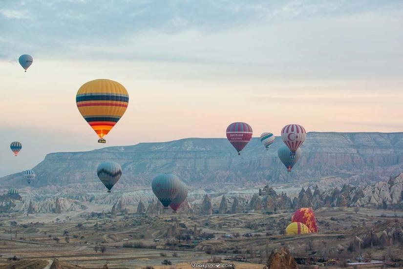 Capadocia: amanecer en puestas de sol y globos aerostáticos por primera vez