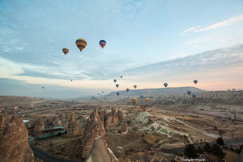 Capadocia: amanecer en puestas de sol y globos aerostáticos por primera vez