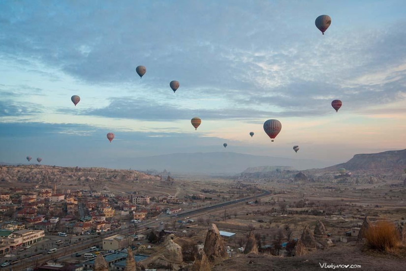 Capadocia: amanecer en puestas de sol y globos aerostáticos por primera vez