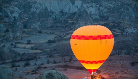 Capadocia: amanecer en puestas de sol y globos aerostáticos por primera vez