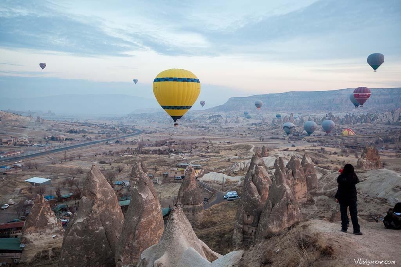 Capadocia: amanecer en puestas de sol y globos aerostáticos por primera vez