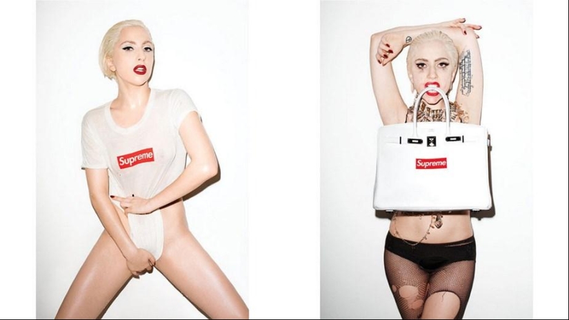 Caras escandalosas en la publicidad