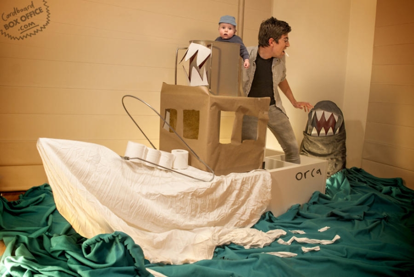 Cardboard Movies: Funny Parents Recreate Famous Movies