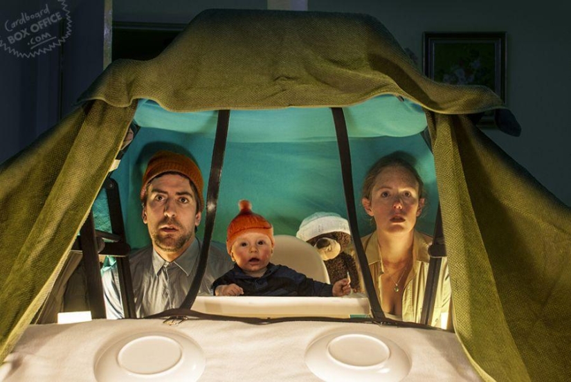Cardboard Movies: Funny Parents Recreate Famous Movies