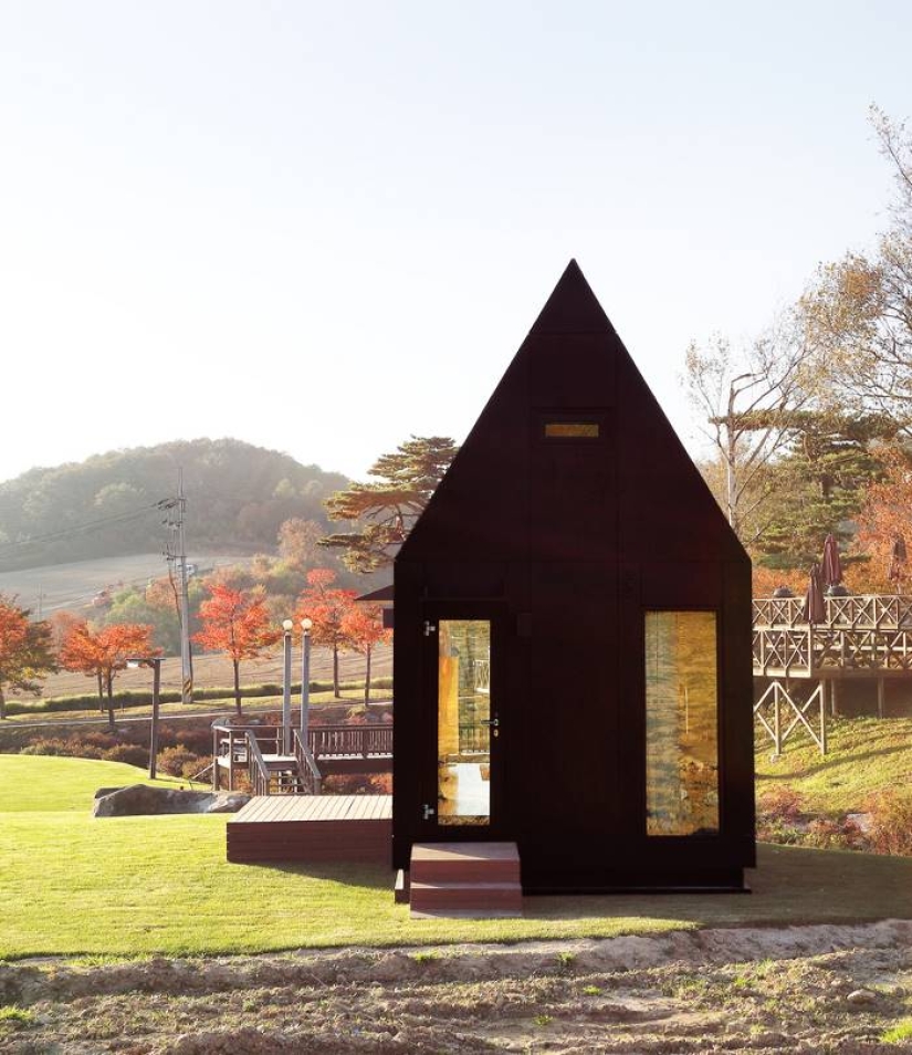 Casas diminutas para los invitados de los Juegos Olímpicos de Invierno de 2018 en Corea del Sur Casas diminutas para los invitados de los Juegos Olímpicos de Invierno de 2018 en Corea del Sur