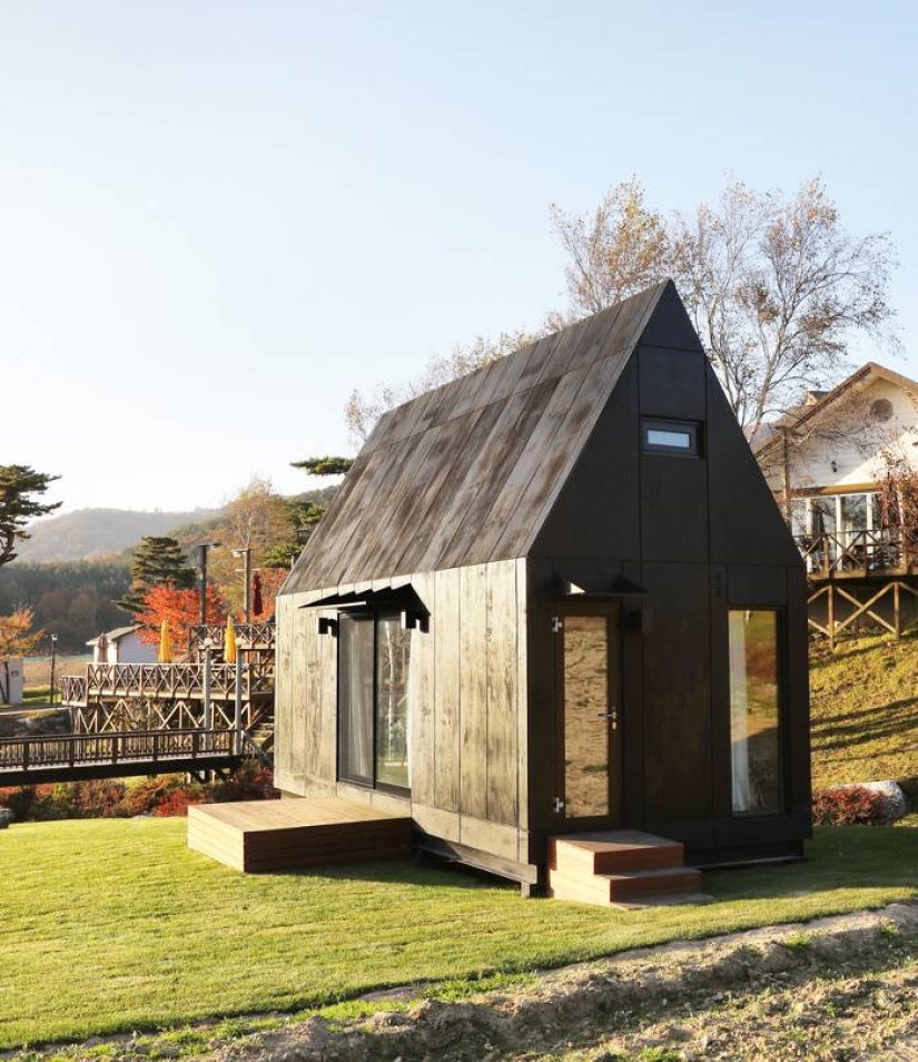 Casas diminutas para los invitados de los Juegos Olímpicos de Invierno de 2018 en Corea del Sur Casas diminutas para los invitados de los Juegos Olímpicos de Invierno de 2018 en Corea del Sur