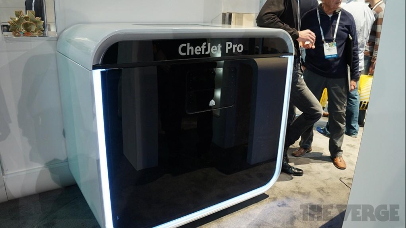 ChefJet es una impresora 3D de caramelos